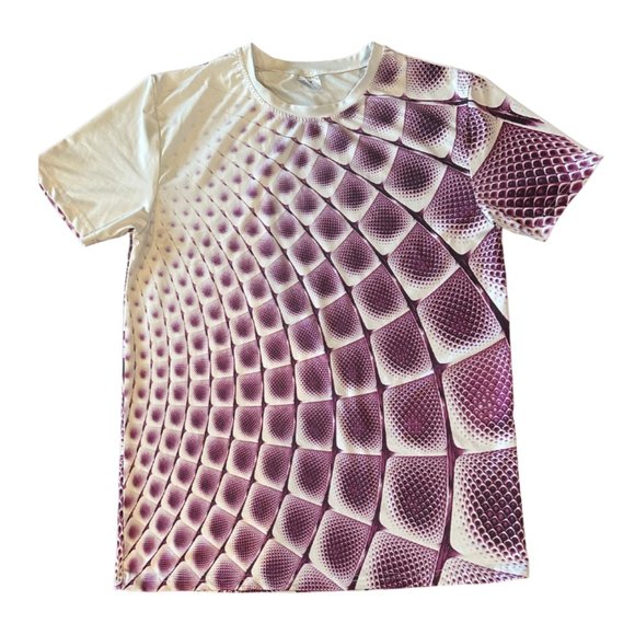 Sa Shine Purple Modern Performance T-shirt Size Men's XS - Picture 1 of 4